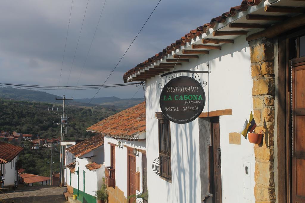 Hostal La Casona Barichara Santander Cabrera  Экстерьер фото