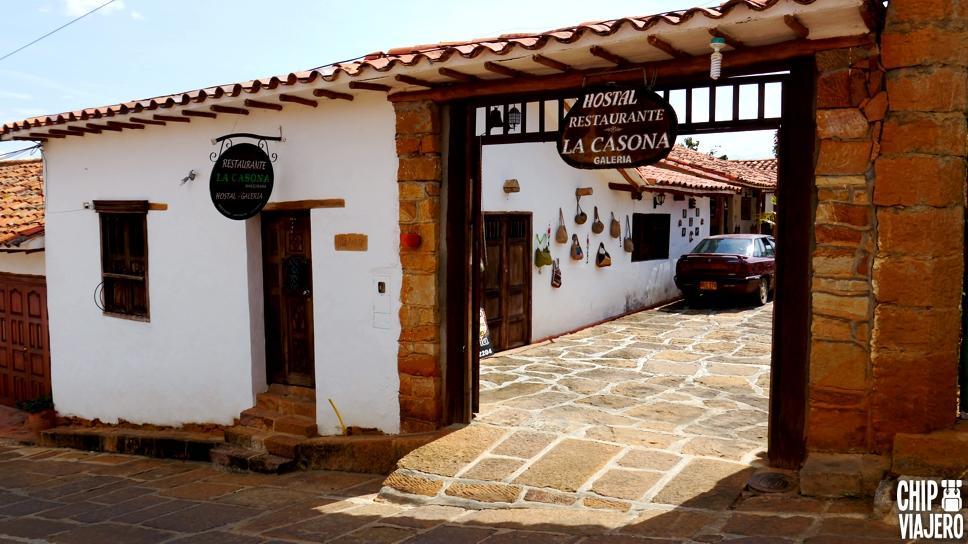 Hostal La Casona Barichara Santander Cabrera  Экстерьер фото