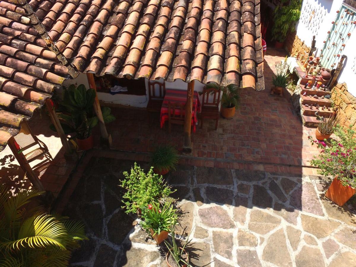 Hostal La Casona Barichara Santander Cabrera  Экстерьер фото