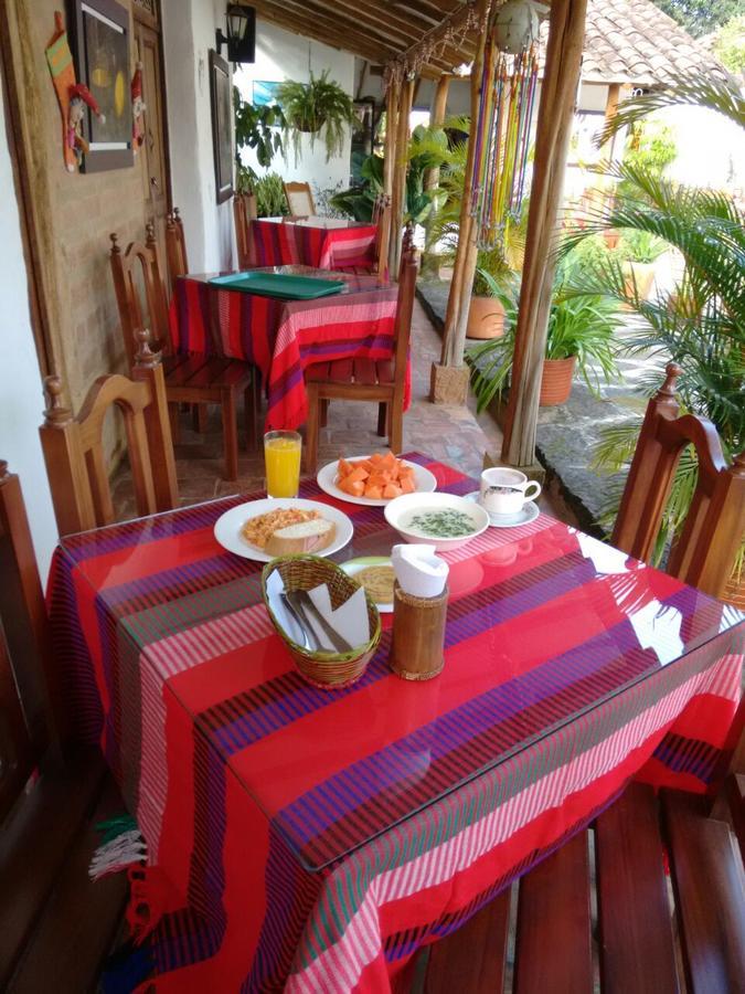 Hostal La Casona Barichara Santander Cabrera  Экстерьер фото