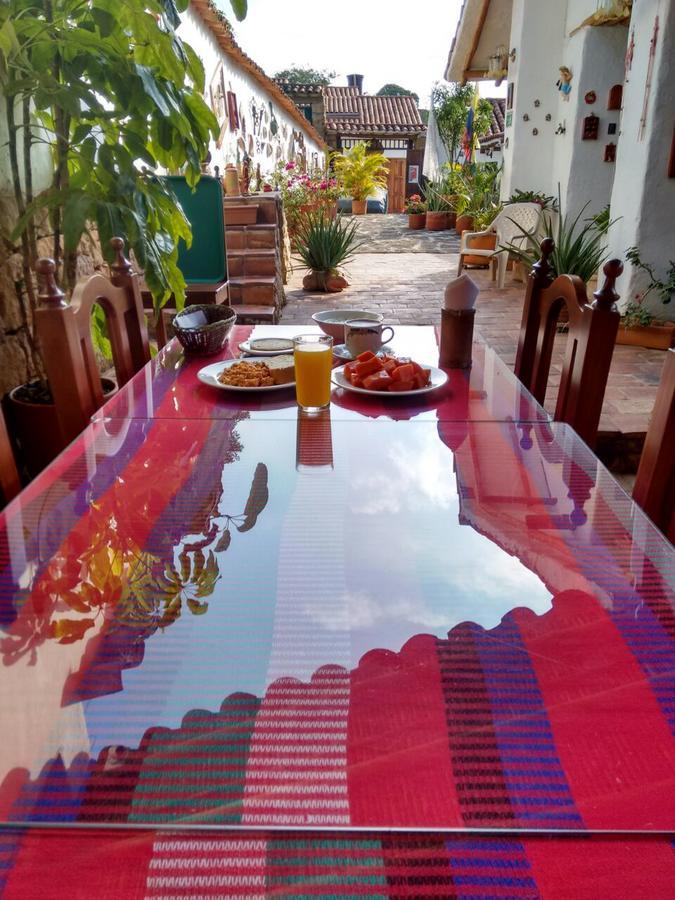 Hostal La Casona Barichara Santander Cabrera  Экстерьер фото