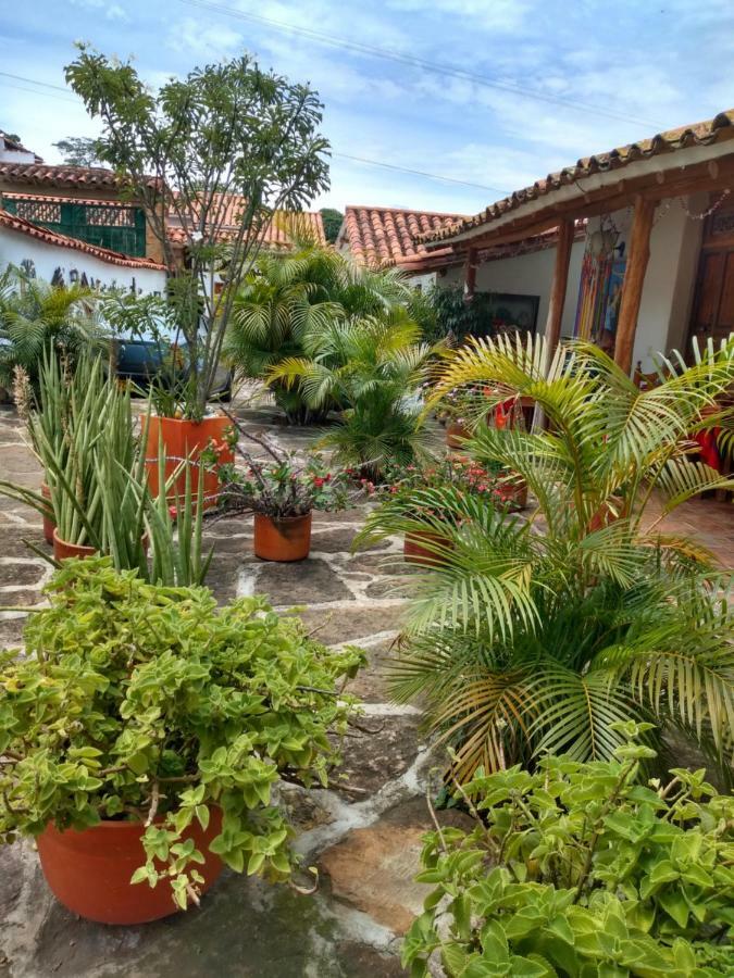 Hostal La Casona Barichara Santander Cabrera  Экстерьер фото