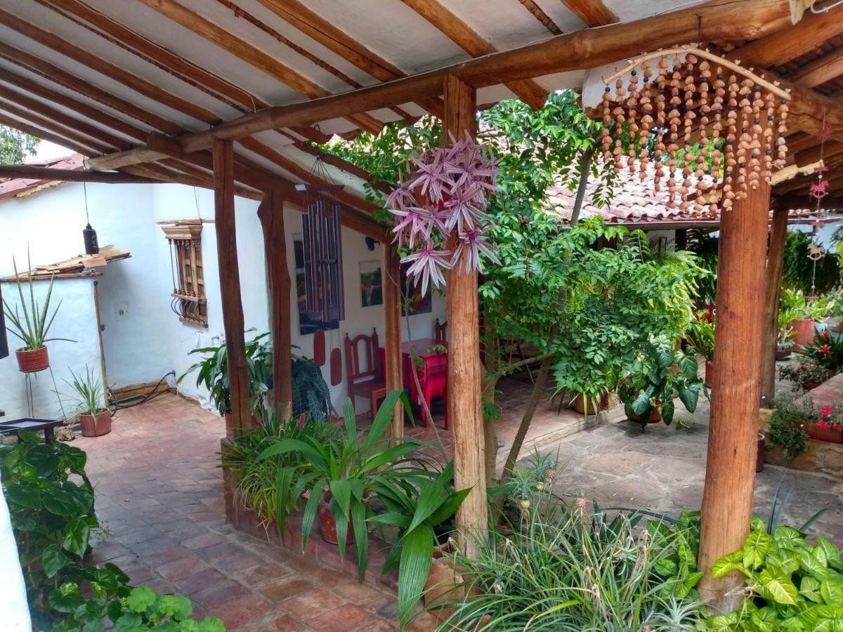 Hostal La Casona Barichara Santander Cabrera  Экстерьер фото